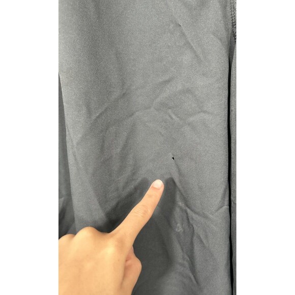 Nike Dri Fit Trackpants Mens 3XL Tall Grey Swoosh Athletic Gym Zip Ankle - Picture 2 of 16